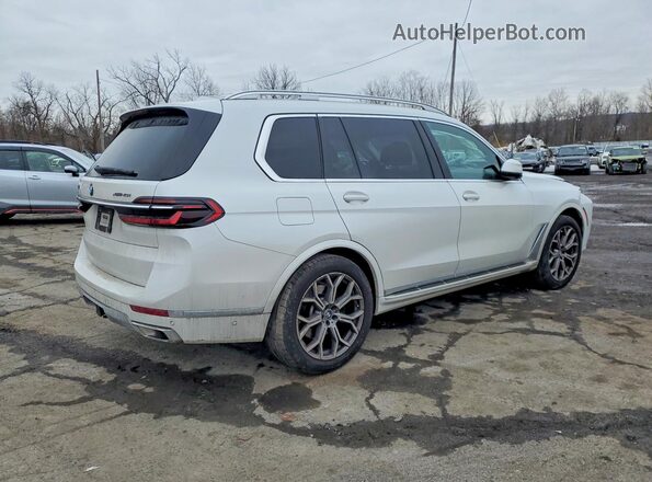 5UX23EM04P9P81391 2023 BMW X7 White უკანა მარჯვენა