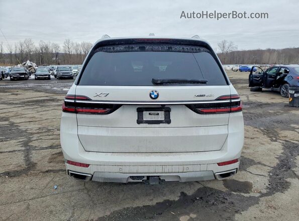 5UX23EM04P9P81391 2023 BMW X7 White უკანა ხედი