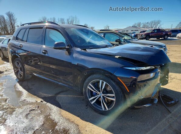 5UX23EM05S9X84485 2025 BMW X7 Blue Przód prawy