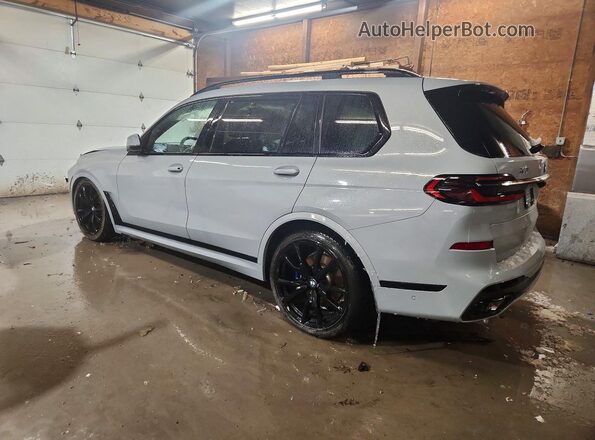 5UX23EM06P9N46670 2023 BMW X7 Gray Rear left