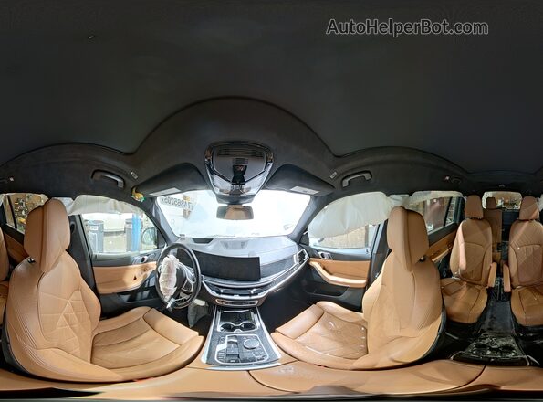 5UX23EM06P9N46670 2023 BMW X7 Gray VIN sticker view