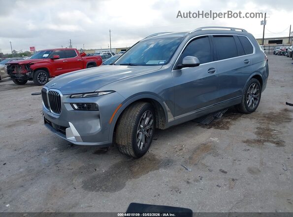 5UX23EM06R9V50477 2024 BMW X7 Gray Передня ліва чверть