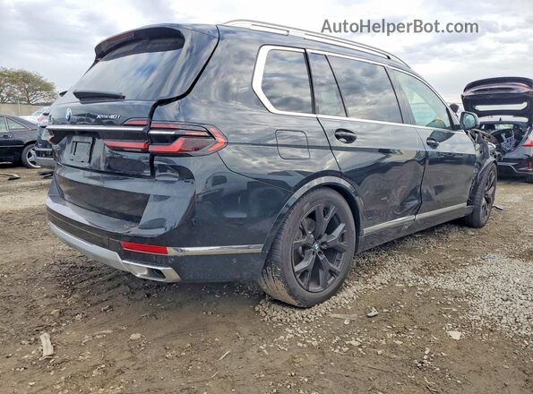 5UX23EM07S9Z37299 2025 BMW X7 Black Trasero derecho