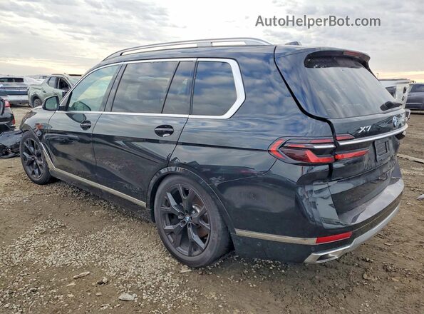 5UX23EM07S9Z37299 2025 BMW X7 Black Trasero izquierdo