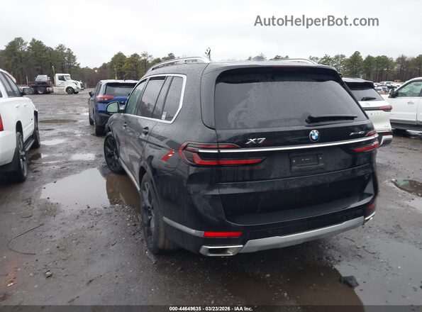 5UX23EM08S9Z94272 2025 BMW X7 Black Задня ліва чверть