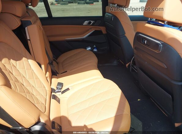 5UX23EM0XS9X84580 2025 BMW X7 Black Vista de la etiqueta del VIN