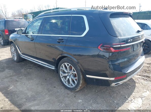 5UX23EM0XS9X84580 2025 BMW X7 Black Trasero izquierdo
