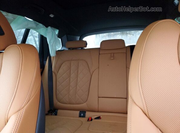 5UX23EU00S9W29598 2025 BMW X5 Gray Widok tylnych siedzeń