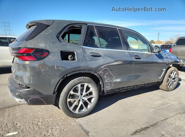 5UX23EU02T9165750 2026 BMW X5 Серый Задняя правая четверть