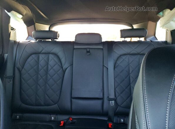 5UX23EU04T9028910 2026 BMW X5 Black Rear seats view
