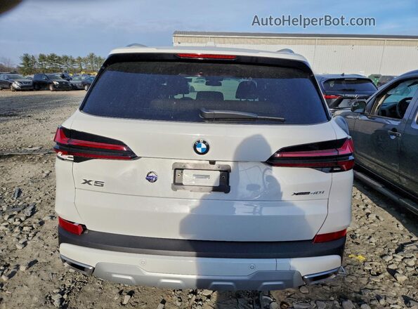 5UX23EU04T9052320 2026 BMW X5 Белый Вид сзади