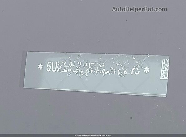 5UX23EU05R9W11205 2024 BMW X5 Белый Вид подкапотного пространства