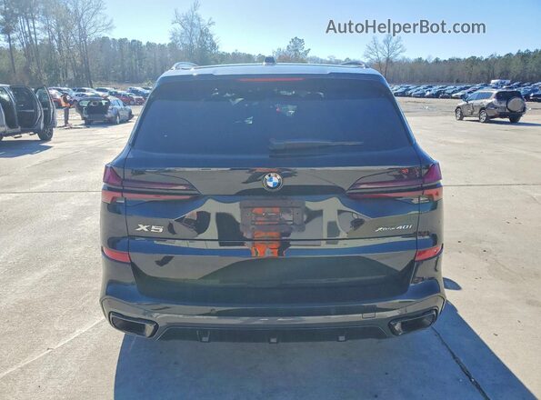 5UX23EU07S9Y68386 2025 BMW X5 Черный Вид сзади