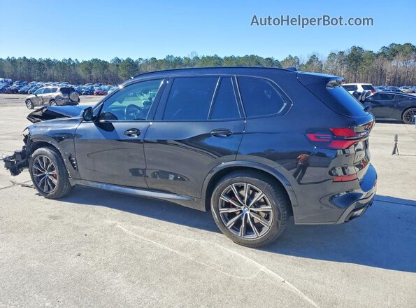 5UX23EU07S9Y68386 2025 BMW X5 Черный Задняя левая четверть