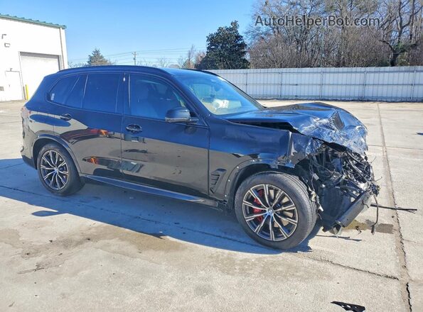 5UX23EU07S9Y68386 2025 BMW X5 Черный Передняя правая четверть