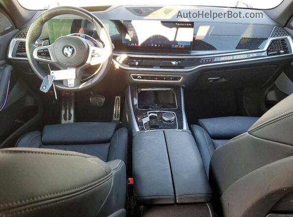 5UX23EU08R9T87265 2024 BMW X5 Серый Вид панели приборов