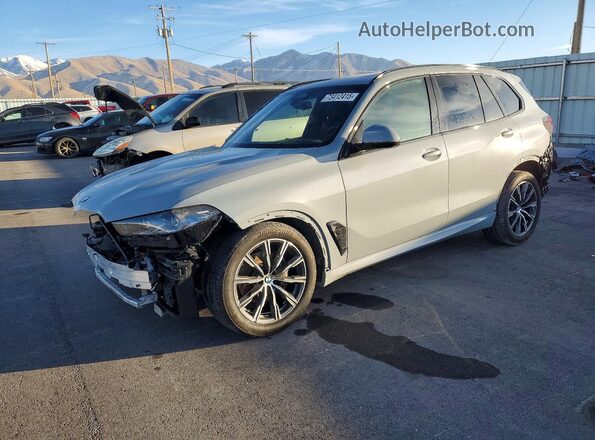 5UX23EU08R9T87265 2024 BMW X5 Серый Передняя левая четверть