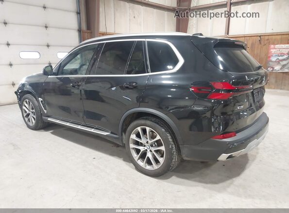 5UX23EU09T9101995 2026 BMW X5 Черный Задняя левая четверть