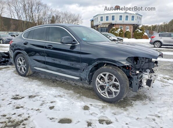 5UX2V1C00L9B76088 2020 BMW X4 Black Przód prawy