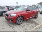 2020 Bmw X4 Xdrive30i Красный vin: 5UX2V1C02L9B79039
