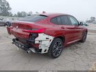 2020 Bmw X4 Xdrive30i Красный vin: 5UX2V1C02L9B79039
