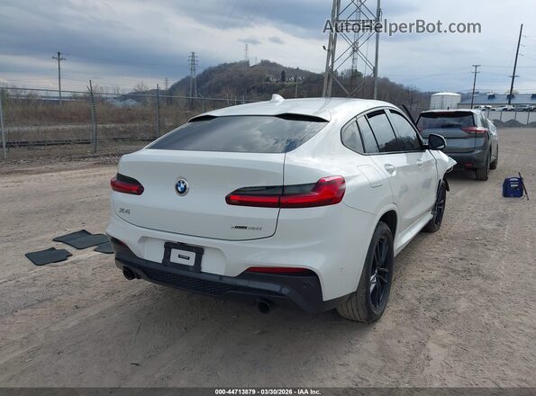 5UX2V1C06M9F26017 2021 BMW X4 White უკანა მარჯვენა