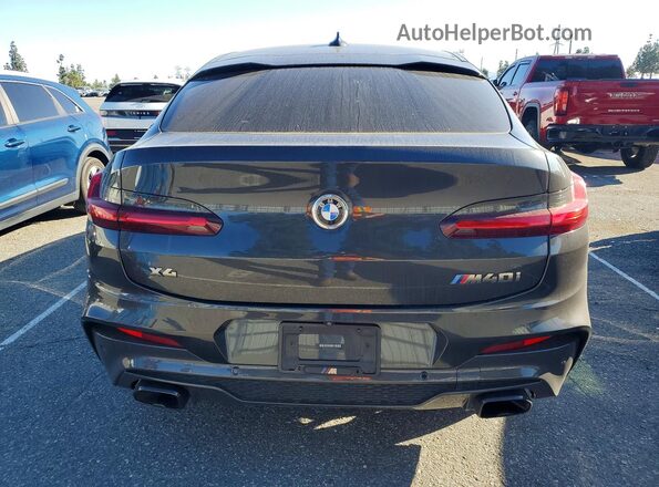 5UX2V5C00M9G65454 2021 BMW X4 Угольный Вид сзади
