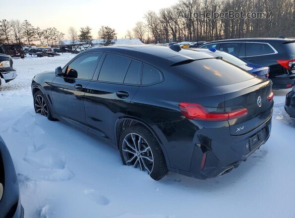 5UX33DT00N9M51258 2022 BMW X4 Black Tył lewy