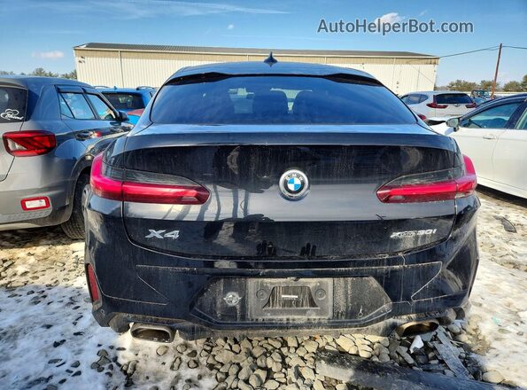 5UX33DT00N9M51258 2022 BMW X4 Black Widok z tyłu