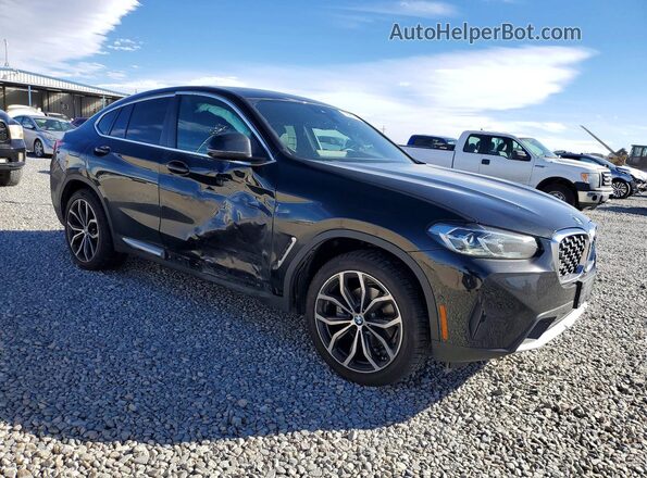 5UX33DT01P9P09757 2023 BMW X4 Black Przód prawy
