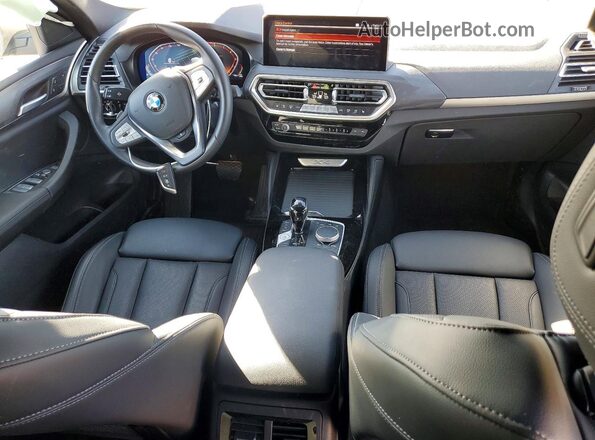 5UX33DT01P9P09757 2023 BMW X4 Black Widok deski rozdzielczej