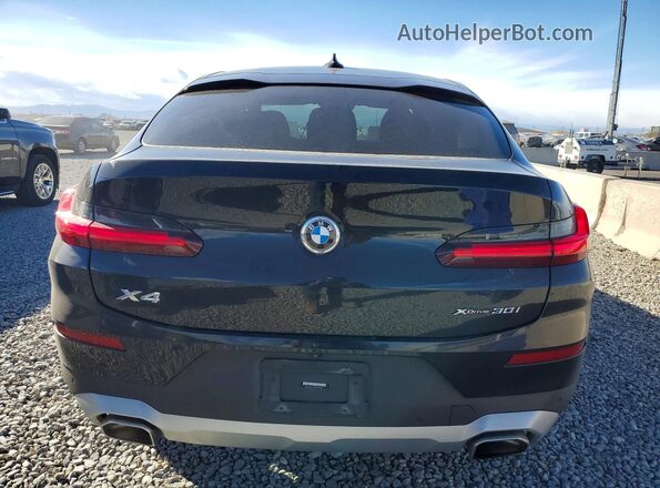 5UX33DT01P9P09757 2023 BMW X4 Black Widok z tyłu