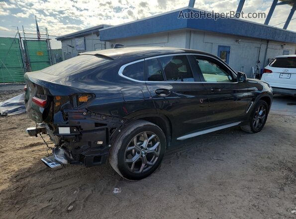 5UX33DT01P9T04692 2023 BMW X4 Black Задня права чверть