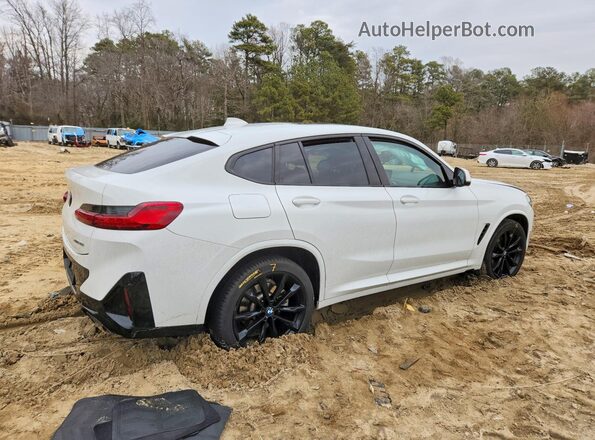 5UX33DT04P9S68934 2023 BMW X4 White Tył prawy