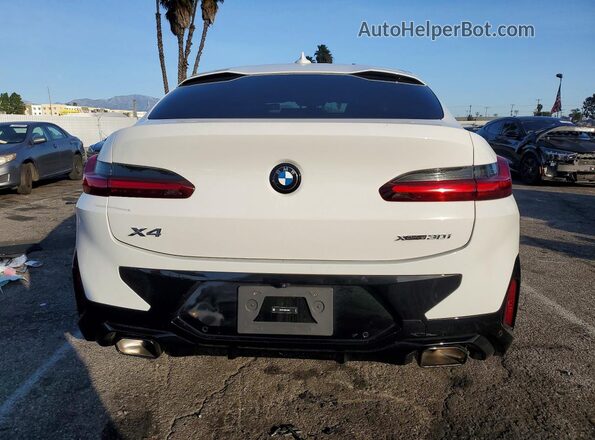5UX33DT06S9108806 2025 BMW X4 Белый Вид сзади