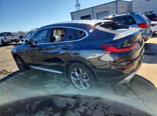 5UX33DT07R9V93371 2024 BMW X4 Black Trasero izquierdo