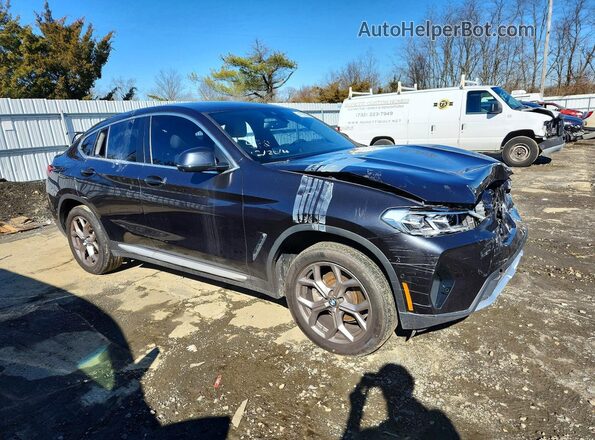 5UX33DT07R9V93371 2024 BMW X4 Black Delantero derecho