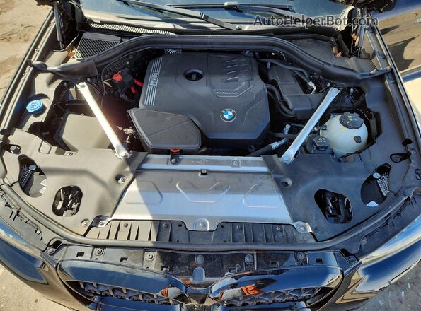 5UX33DT08R9U91447 2024 BMW X4 Черный Вид подкапотного пространства
