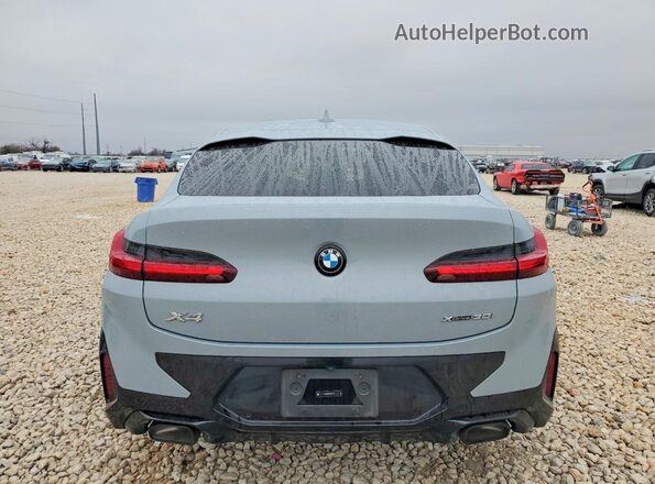 5UX33DT09S9Y28164 2025 BMW X4 Серый Вид сзади