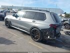 2023 Bmw X7 M60i Silver vin: 5UX33EM00P9P73325