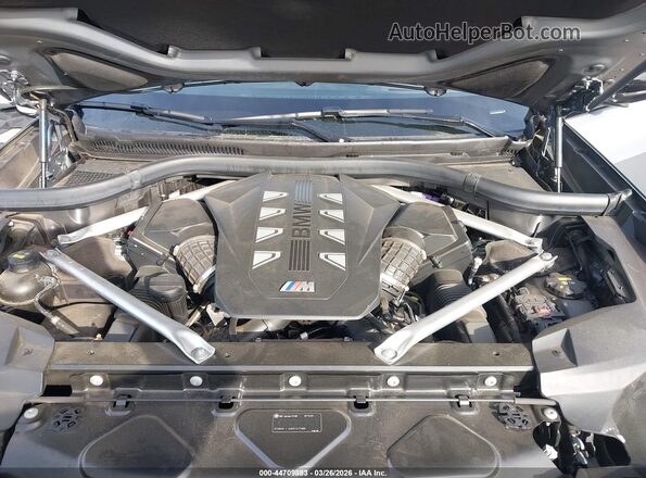 5UX33EM00P9P73325 2023 BMW X7 Silver Rear view