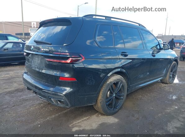 5UX33EM0XS9W22906 2025 BMW X7 Черный Задняя правая четверть