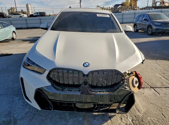 5UX33EX01S9Z96851 2025 BMW X6 Белый Вид спереди
