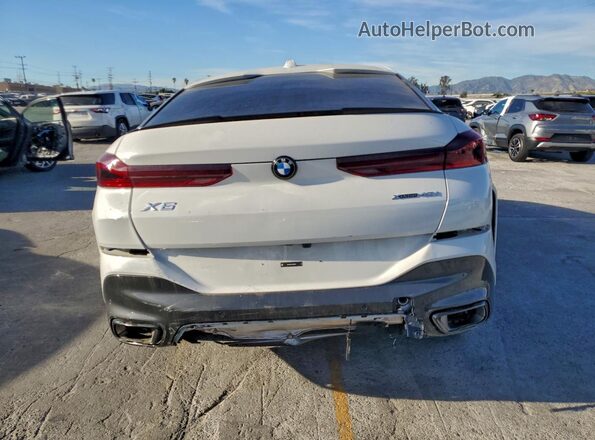 5UX33EX01S9Z96851 2025 BMW X6 Белый Вид сзади