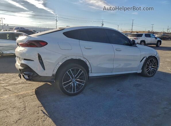 5UX33EX01S9Z96851 2025 BMW X6 Белый Задняя правая четверть