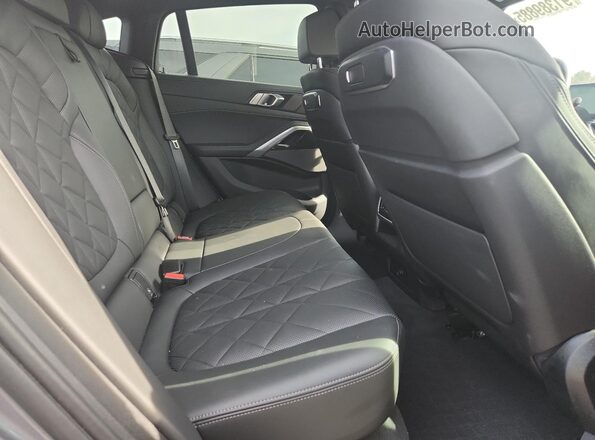5UX33EX02R9V89213 2024 BMW X6 Серый Вид задней части салона