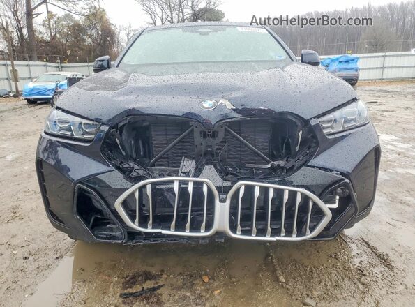 5UX33EX03S9Z08155 2025 BMW X6 Blue Vista frontal