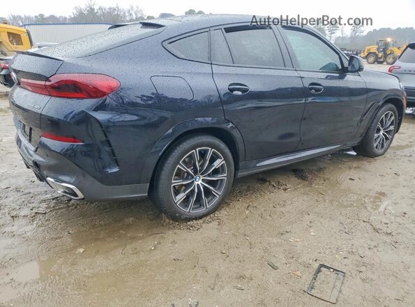 5UX33EX03S9Z08155 2025 BMW X6 Blue Trasero derecho