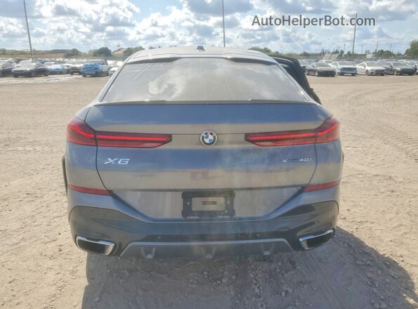5UX33EX04S9X32183 2025 BMW X6 Серый Вид сзади