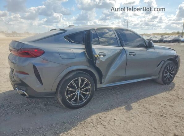 5UX33EX04S9X32183 2025 BMW X6 Серый Задняя правая четверть